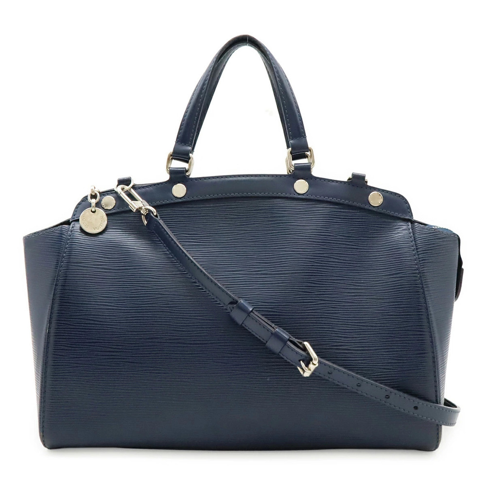LOUIS VUITTON Epi Blair Handbag Tote Bag Shoulder Indigo Blue Navy Blue